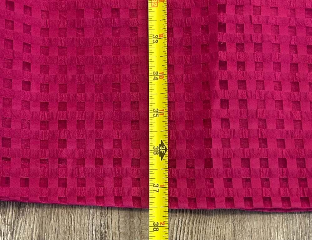 Anne Klein Magenta Textured Jacquard Midi Dress Women’s Size 6 - Picture 5 of 7